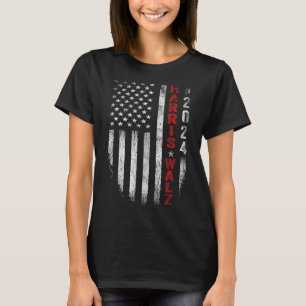 Waltz 2024 Election Kamala Harris Tim Waltz 2024 2 T-Shirt