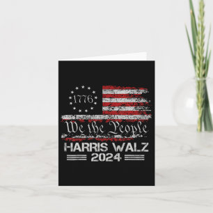 Waltz 2024 Election Kamala Harris Tim Waltz 2024 3 Card