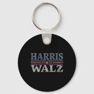 Waltz 2024 Election Kamala Harris Tim Waltz 2024 3 Keychain