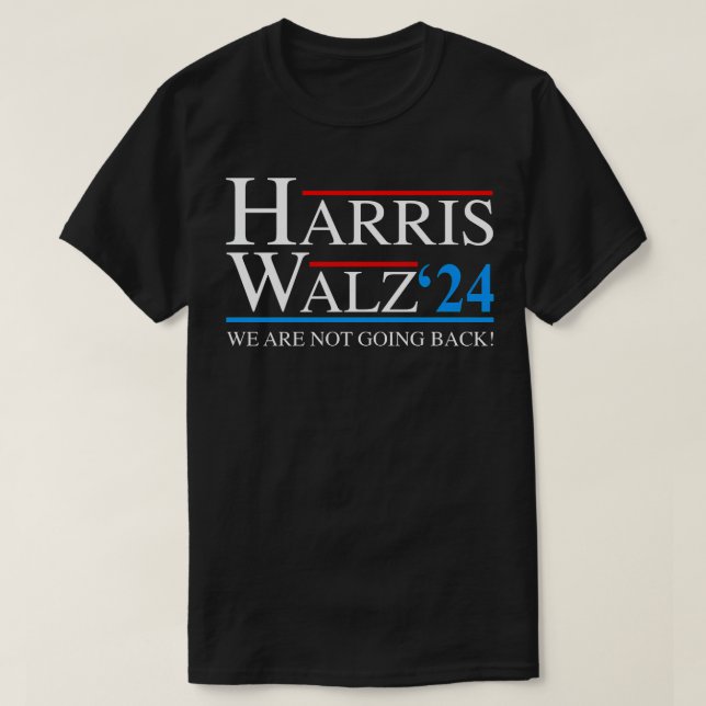 Waltz 2024 Election Kamala Tim Walz TShirt (Design Front)