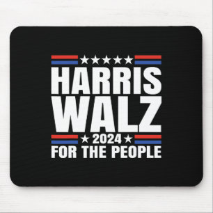 Waltz 2024 For The People Kamala Harris Tim Waltz  Mouse Pad