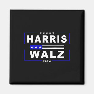 Waltz 2024 President Election Kamala Harris Tim Wa Magnet