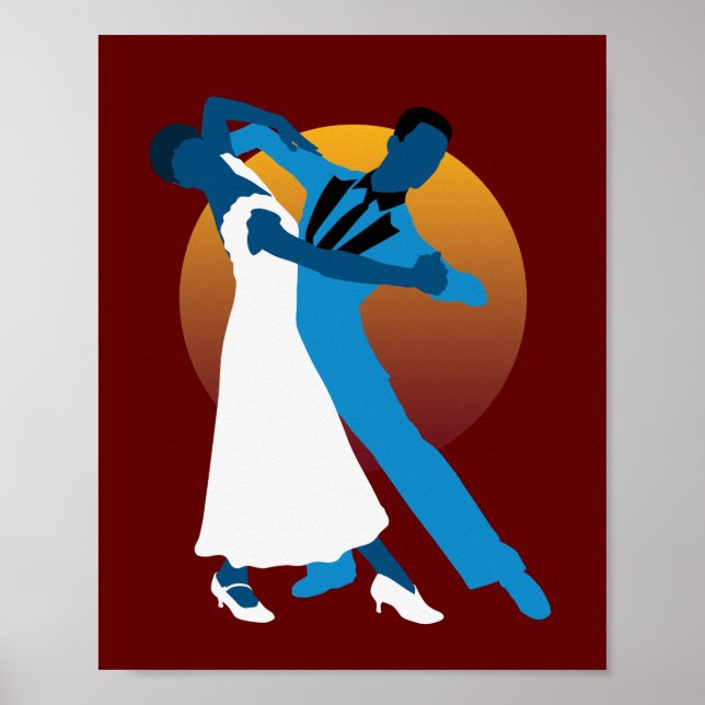 Waltz Dancing Lovers Poster (Front)