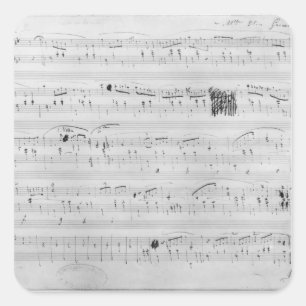 Waltz in F minor Square Sticker