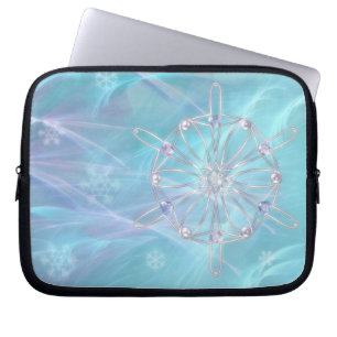 Waltz of the Snowflakes Laptop Sleeve