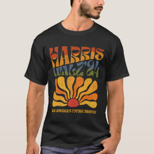 Waltz W 2024 Make America's Future Brighter Boho T-Shirt