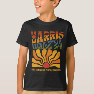 Waltz W 2024 Make America's Future Brighter Boho  T-Shirt