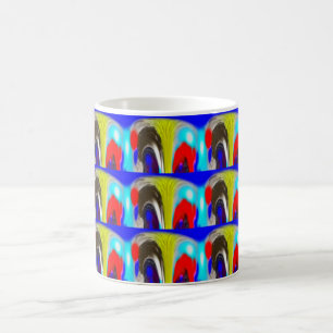 Waltzing waterfalls art coffee mug