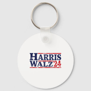 Walz 2024 Election Kamala Harris Tim Waltz 2024 16 Keychain