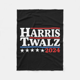 Walz 2024 Election Kamala Harris Tim Waltz 2024 21 Fleece Blanket