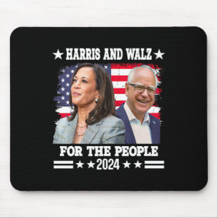 Walz 2024 Election Kamala Harris Tim Waltz Mouse Pad