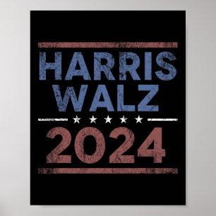 Walz 2024 - Kamala Harris Tim Walz 1  Poster