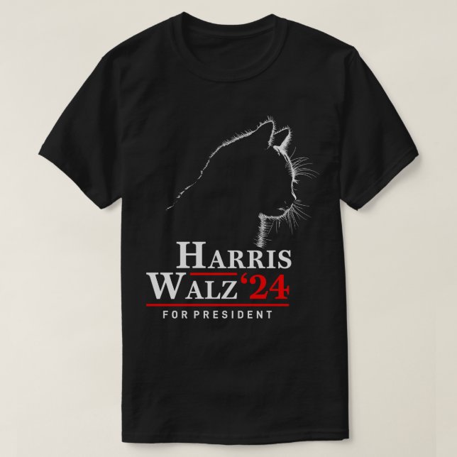 Walz 2024 Kids Hoodie T-Shirt (Design Front)