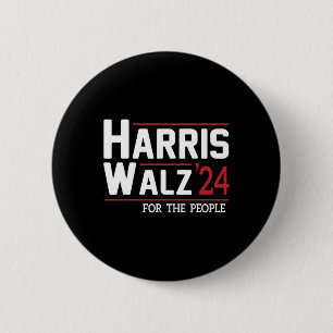 Walz 2024 President American Kamala Harris Waltz 2 Inch Round Button