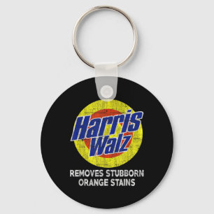 Walz 2024 Removes Stubborn Orange Stains Humourous Keychain