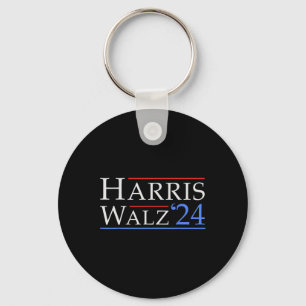 Walz 2024 Save Democracy 2024 Election Funny Harri Keychain