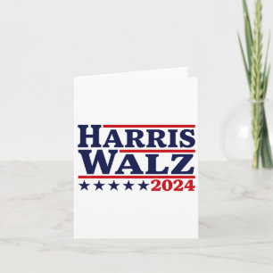 Walz 24 Election Kamala Harris Tim Waltz 24 4 Card
