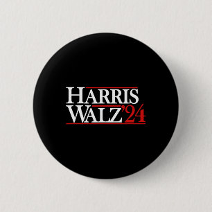 Walz 24 President Kamala 2024 2 Inch Round Button