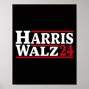WAlzheimer 24 Election Kamala Harris Tim Waltz 24  Poster