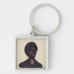 Wambela, wife of Cobbawn Wogi, native chief Keychain