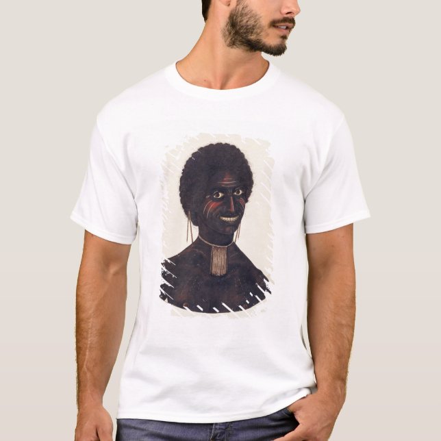 Wambela, wife of Cobbawn Wogi, native chief T-Shirt (Front)