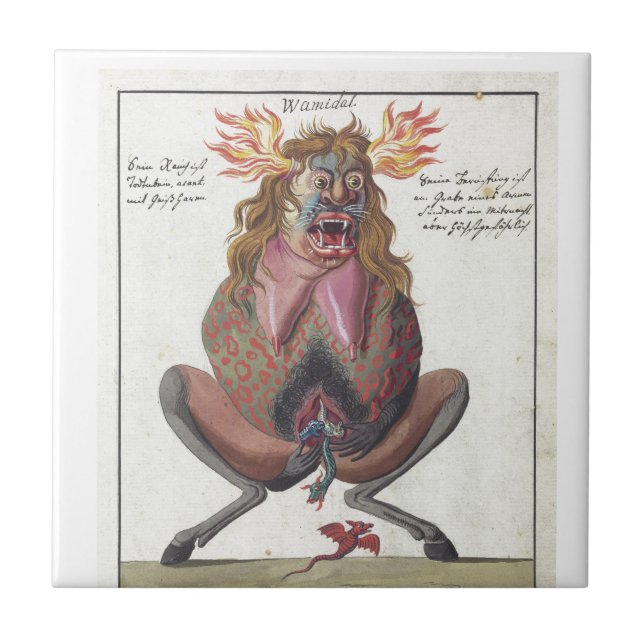 Wamidal demon tile (Front)