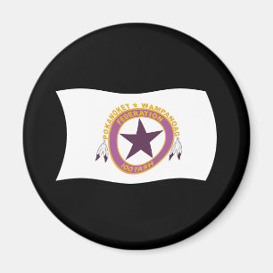 Wampanoag Tribe Flag Magnet