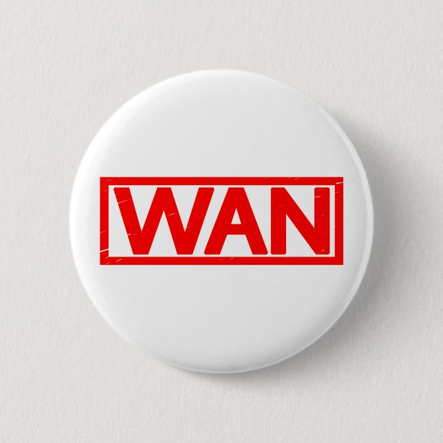 Wan Stamp 2 Inch Round Button (Front)