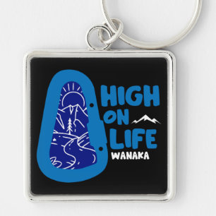 Wanaka Alpinism New Zealand Keychain