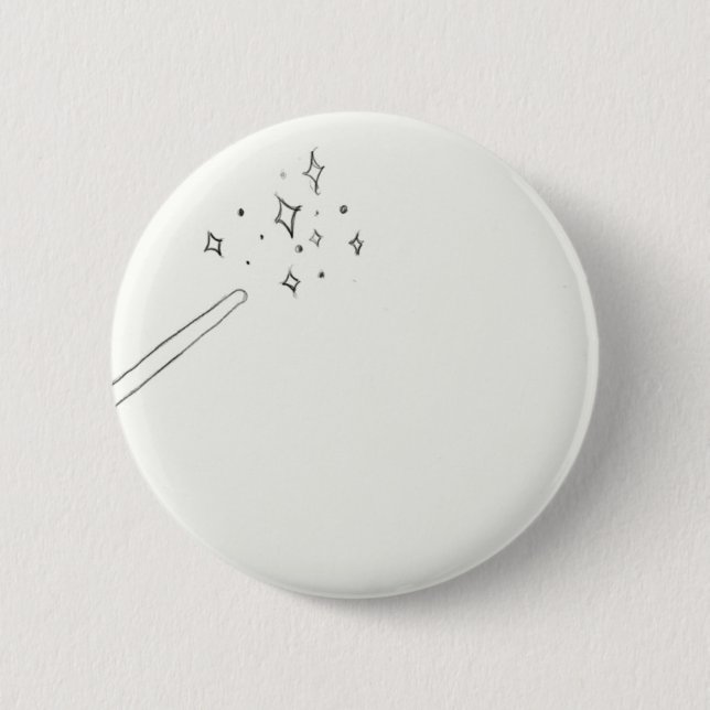 Wand 2 Inch Round Button (Front)