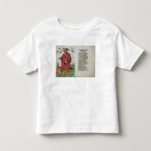 Wandalus, King of the 'Wenden', from 'The Origin o Toddler T-shirt