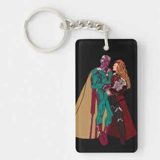 WANDAVISION Acrylic Keychain, Rectangle  Keychain