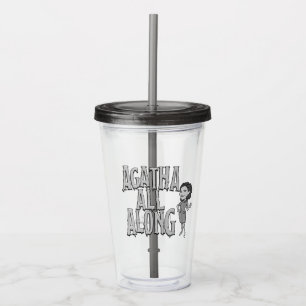 WandaVision   Agatha All Along Acrylic Tumbler