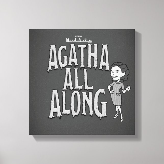 WandaVision | Agatha All Along Canvas Print (Front)