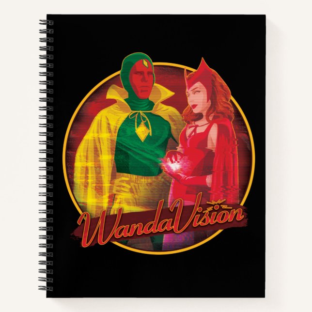 WandaVision Halloween Graphic Notebook (Front)
