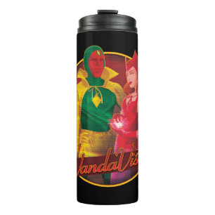 WandaVision Halloween Graphic Thermal Tumbler