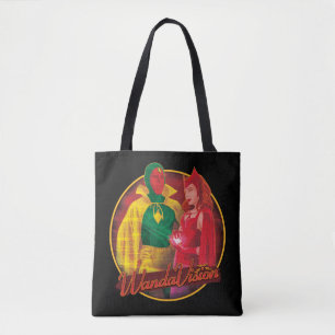 WandaVision Halloween Graphic Tote Bag