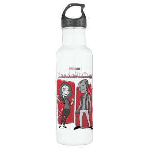 WandaVision Retro Animation Graphic 710 Ml Water Bottle