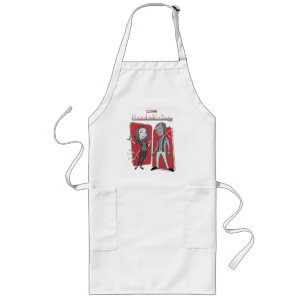 WandaVision Retro Animation Graphic Long Apron