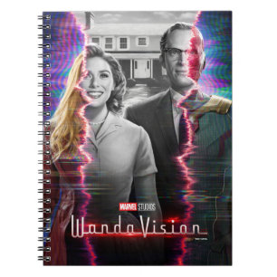 WandaVision Screen Tear Poster Notebook