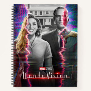 WandaVision Screen Tear Poster Notebook