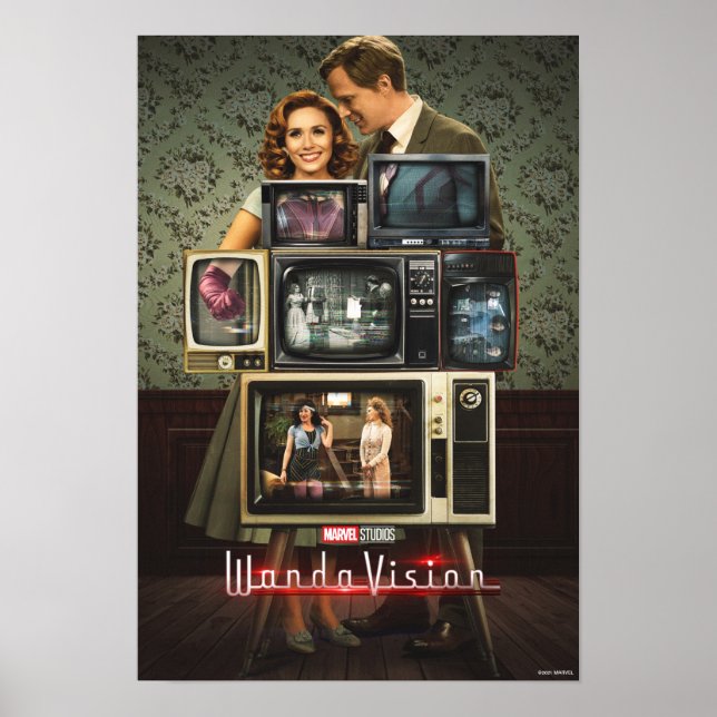 WandaVision Television Stack Poster (Front)