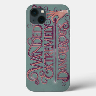 Wanded And Extremely Dangerous Graphic - Pink iPhone 13 Case