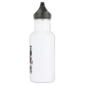 Wanded & Extremely Dangerous Wanted Poster - Black 532 Ml Water Bottle (Right)