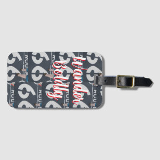 Wander Boldly Luggage Tag