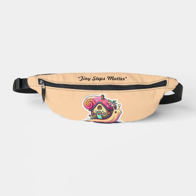 "Wander, Don't Rush" Fanny Pack (Front)