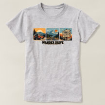 Wander Drive Adventure Women's T-Shirt
