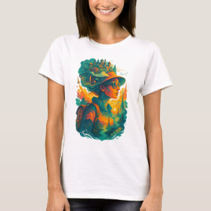 Wander far. Dream big. Live free. T-Shirt