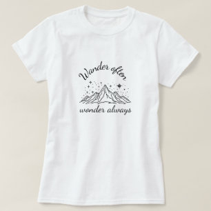 Wander Often, Wonder Always – Adventure T-Shirt