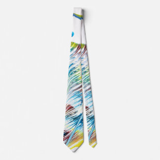 Wanderer 1 Free Flowing Colourful Abstract Tie